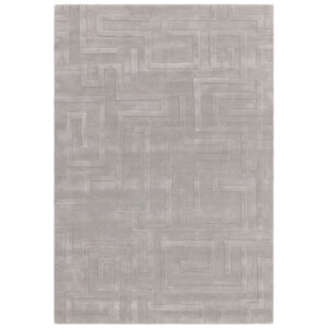 Maze Silver Rug