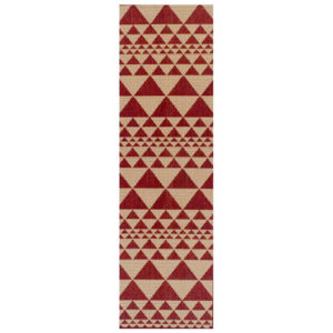 Moda Flatweave Prism Red Runner