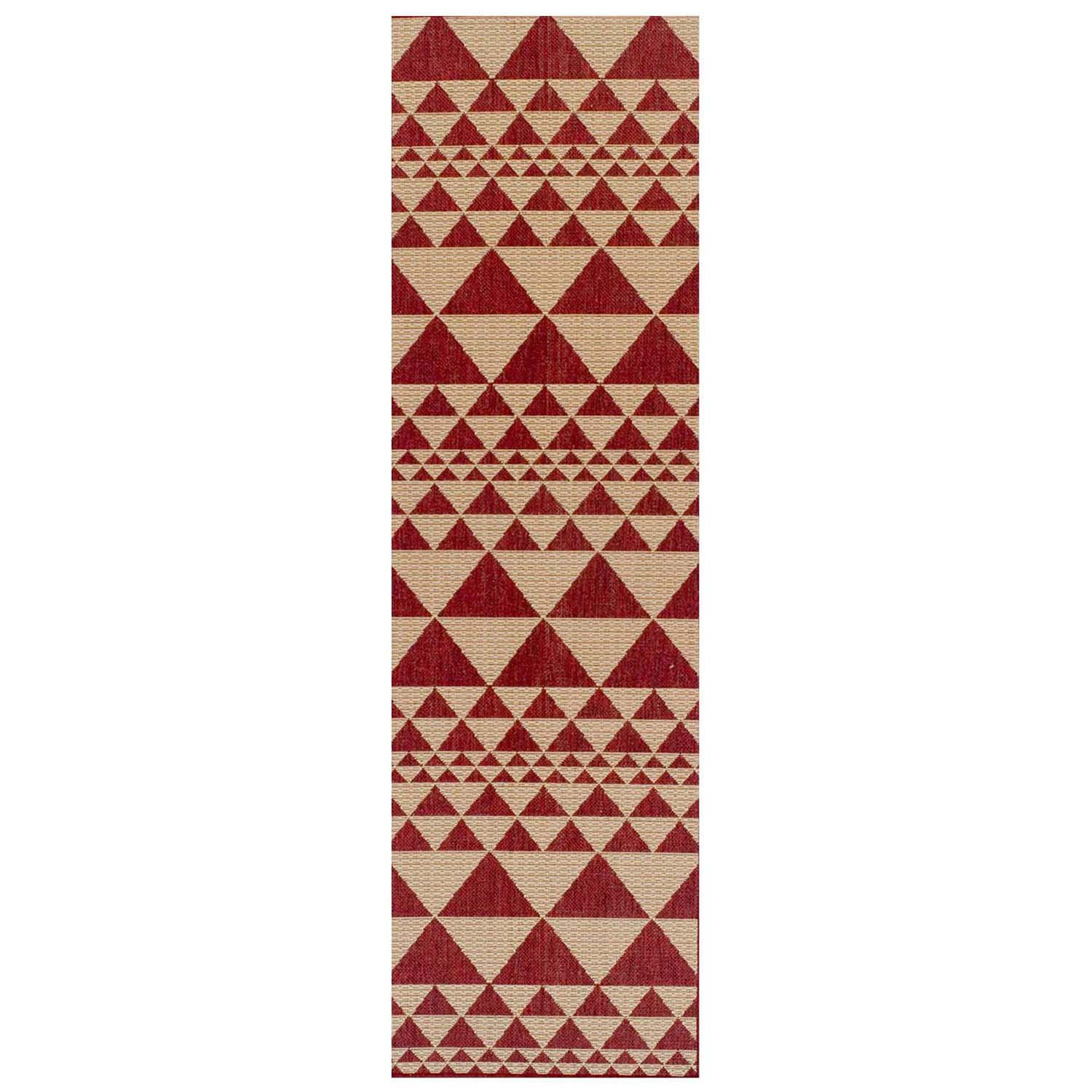 Moda Flatweave Prism Red Runner
