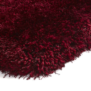 Montana Dark Red Circle Rug