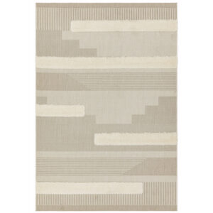 Monty MN06 Natural Cream Geometric Rug