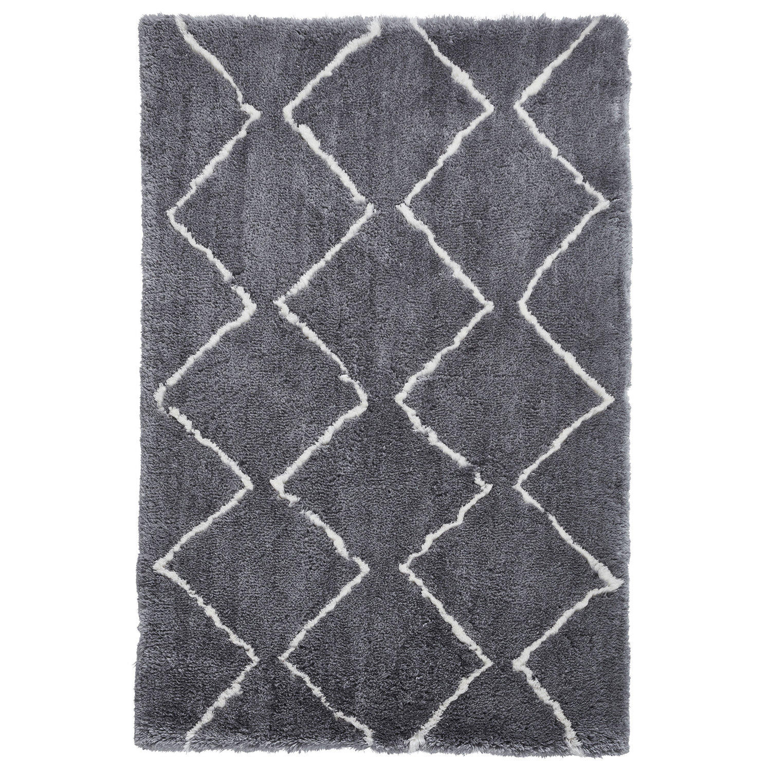 Morocco 3742 Grey Cream Rug