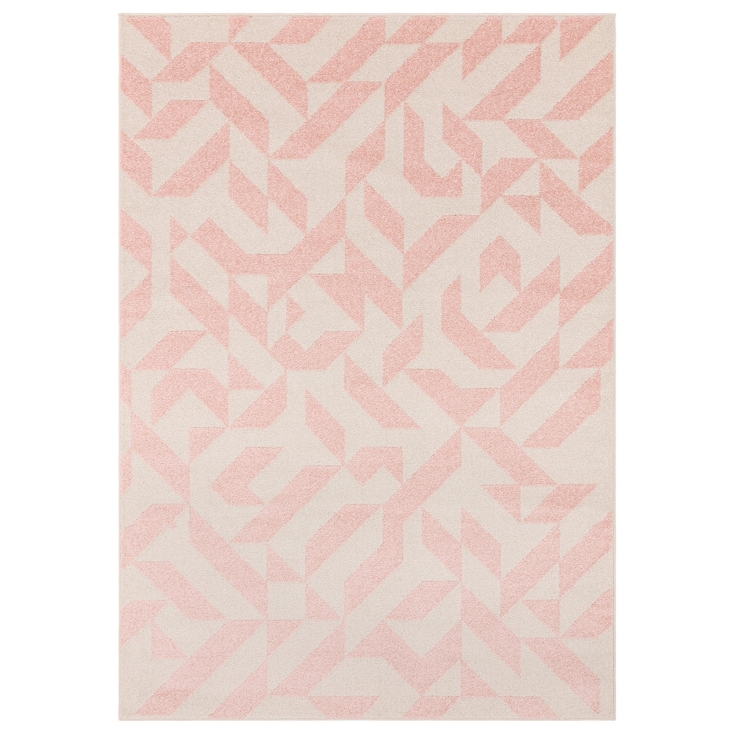 Muse MU04 Pink Shapes Rug