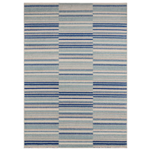 Muse MU05 Blue Stripe Rug