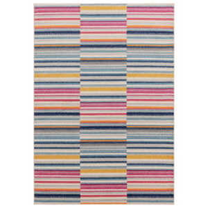 Muse MU06 Multi-Coloured Stripe Rug