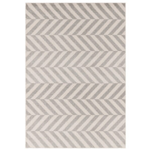 Muse MU07 Grey Chevron Rug