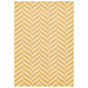Muse MU08 Yellow Chevron Rug