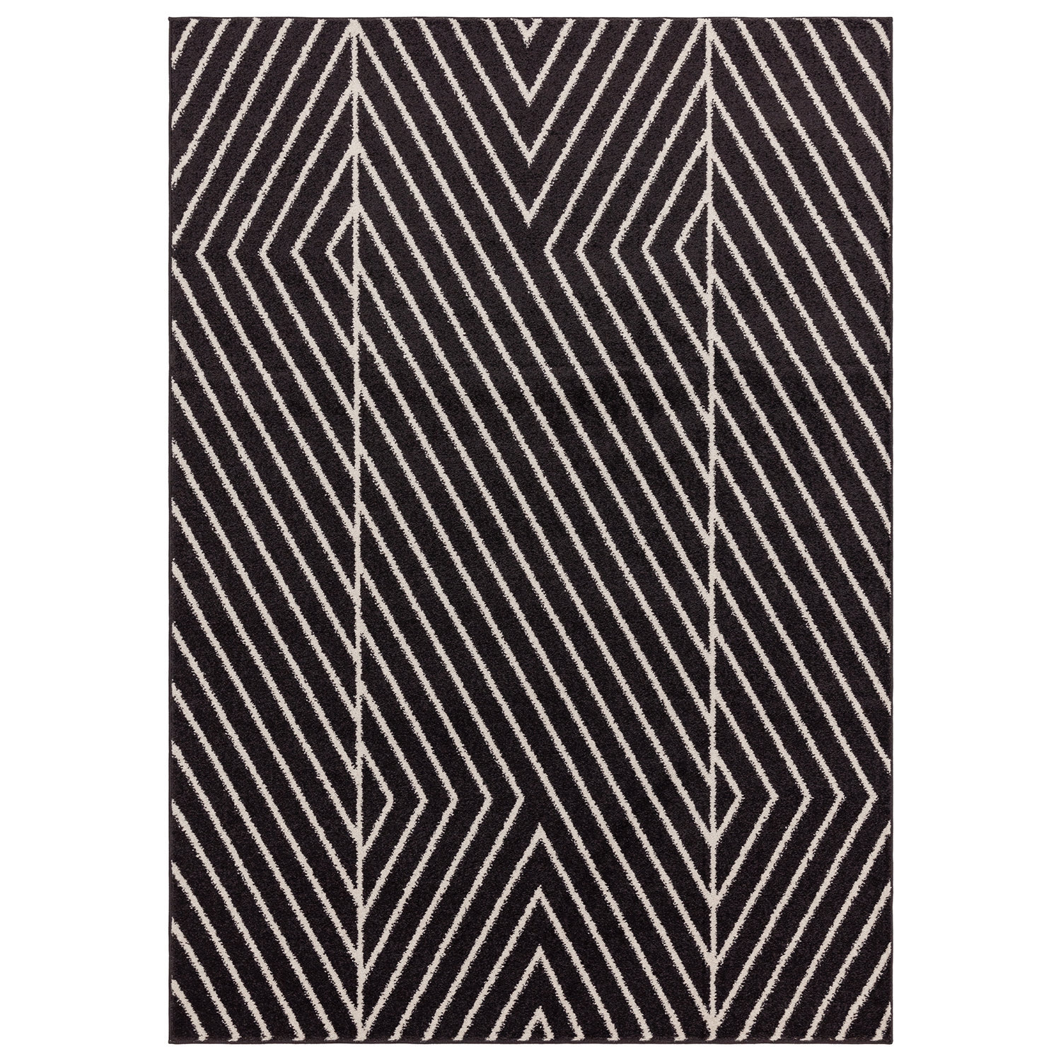 Muse MU10 Black Linear Rug