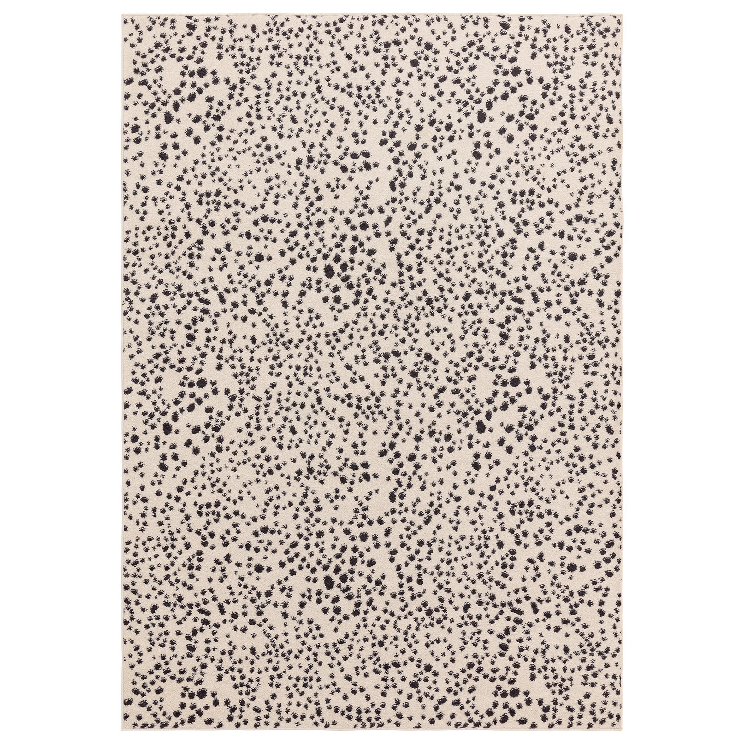 Muse MU11 Black Spotty Rug