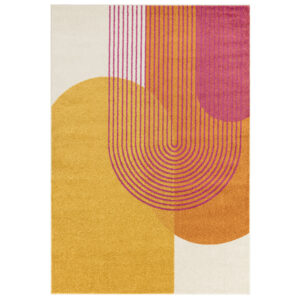 Muse MU13 Orange Retro Rug
