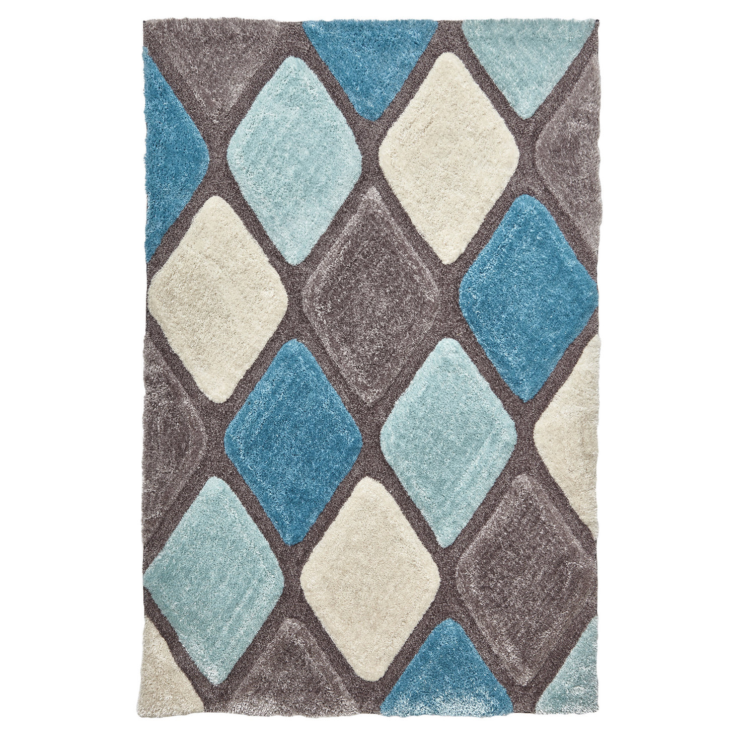 Noble House NH9247 Grey Blue Rug