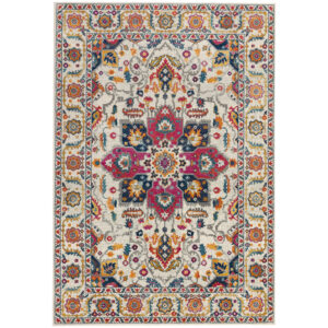 Nova NV24 White Multi Rug