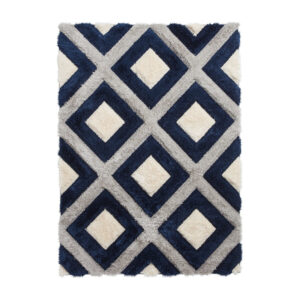 Olympia GR224 Grey Navy Rug