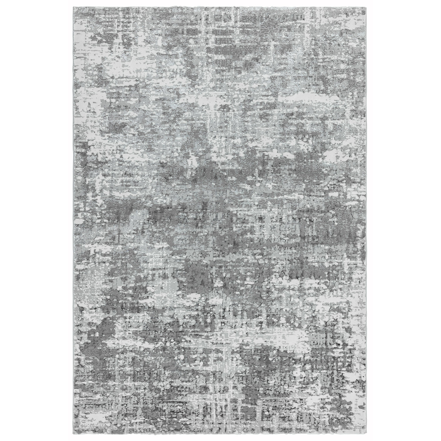 Orion OR05 Abstract Silver Rug