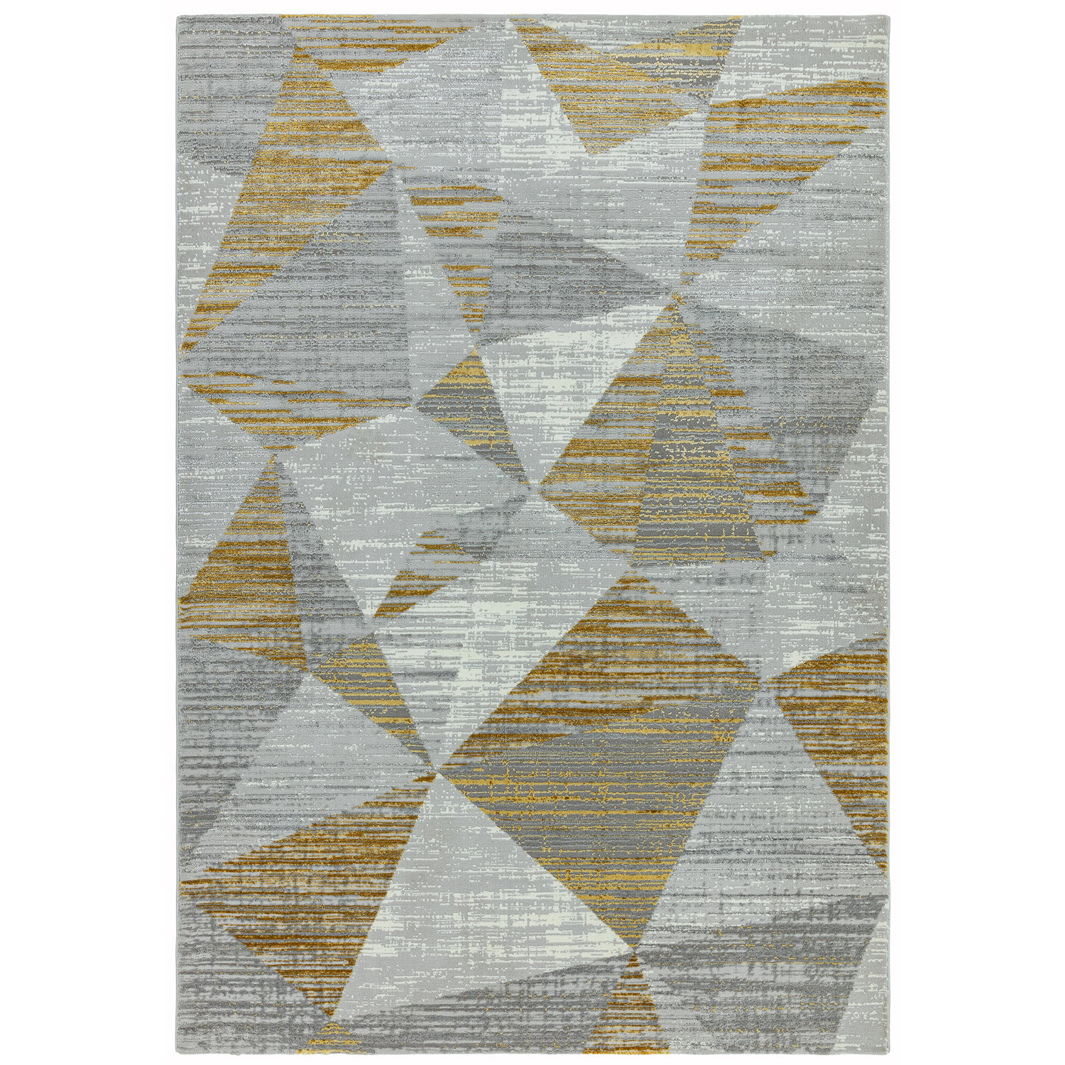 Orion OR12 Blocks Yellow Rug