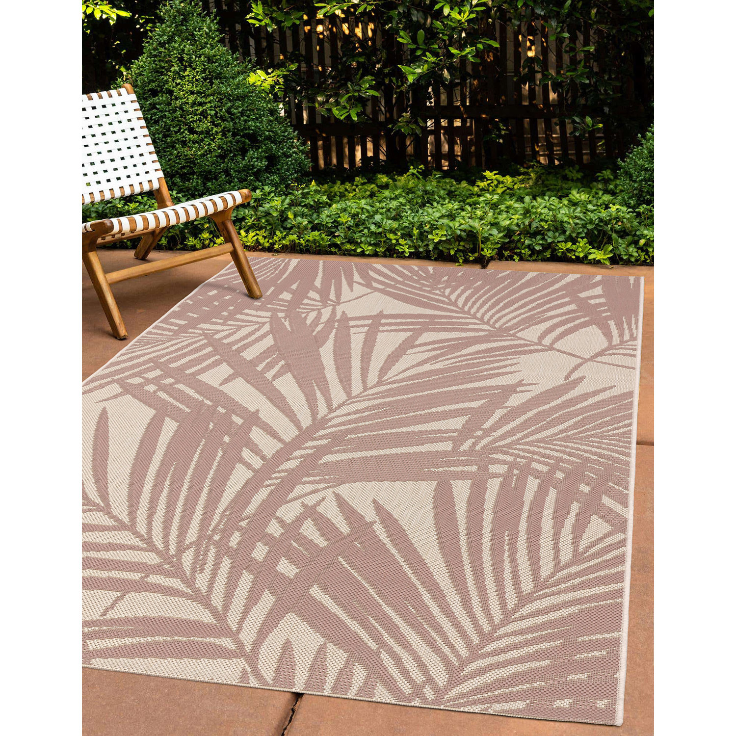 Modern natural outdoor area rug carpet.