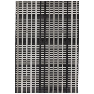 Patio 22 Black Grid Rug