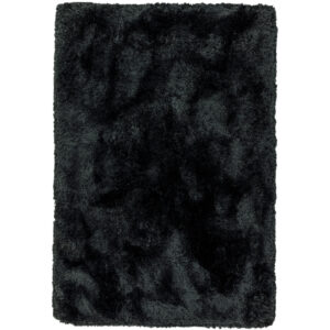Plush Black Rug