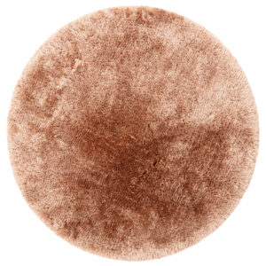 Plush Blush Circle Rug