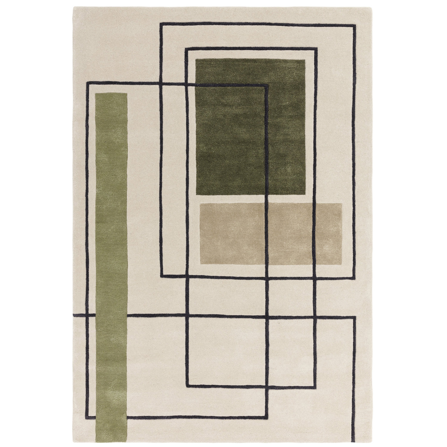 Reef RF21 Outline Khaki Rug
