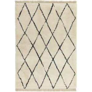 Rocco RC08 Cream Diamond Rug