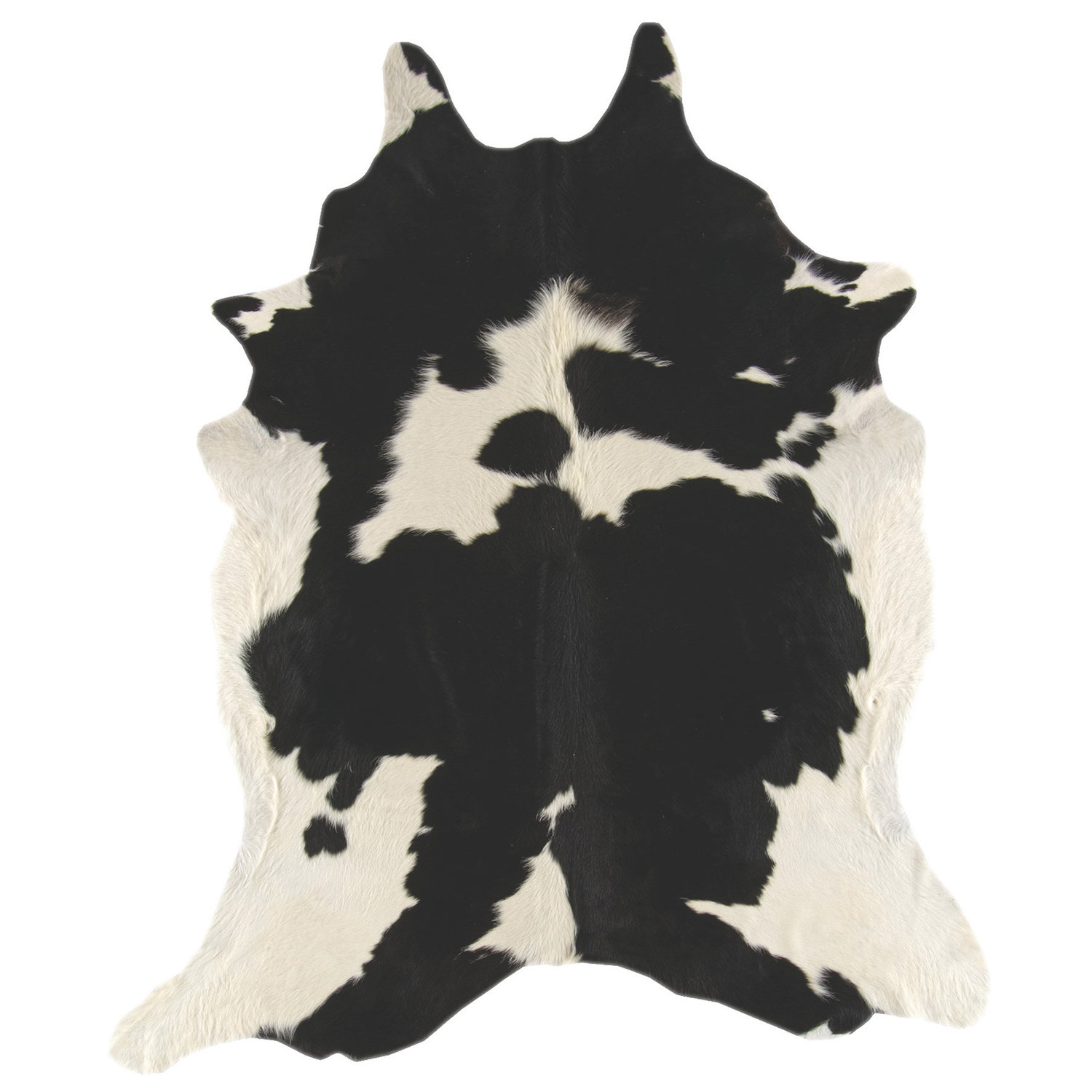 Rodeo Cowhide 01 Black & White Rug