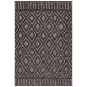 Salta SA02 Charcoal Diamond Rug