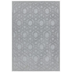 Salta SA03 Silver Geometric Rug