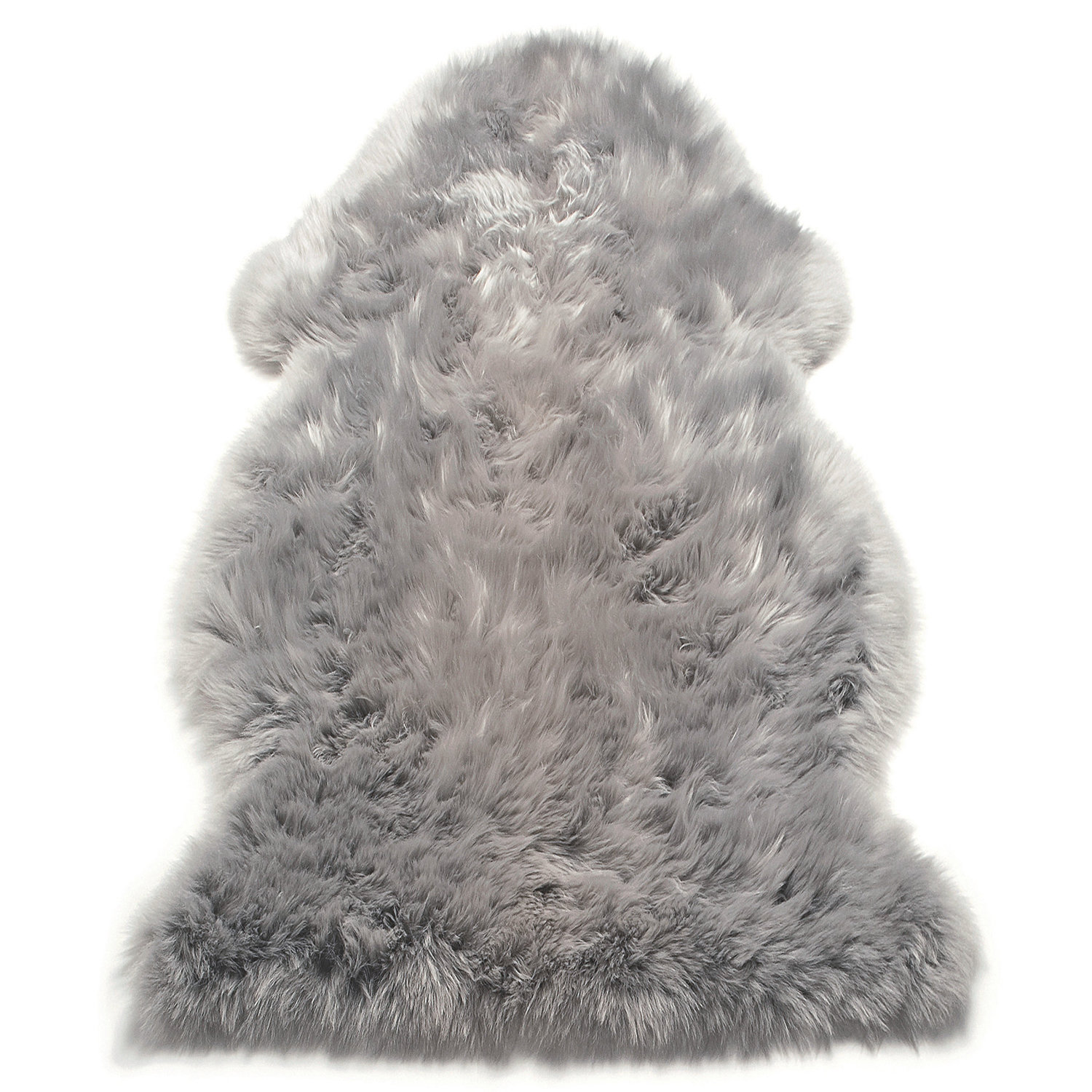 Sheepskin Silver Rug