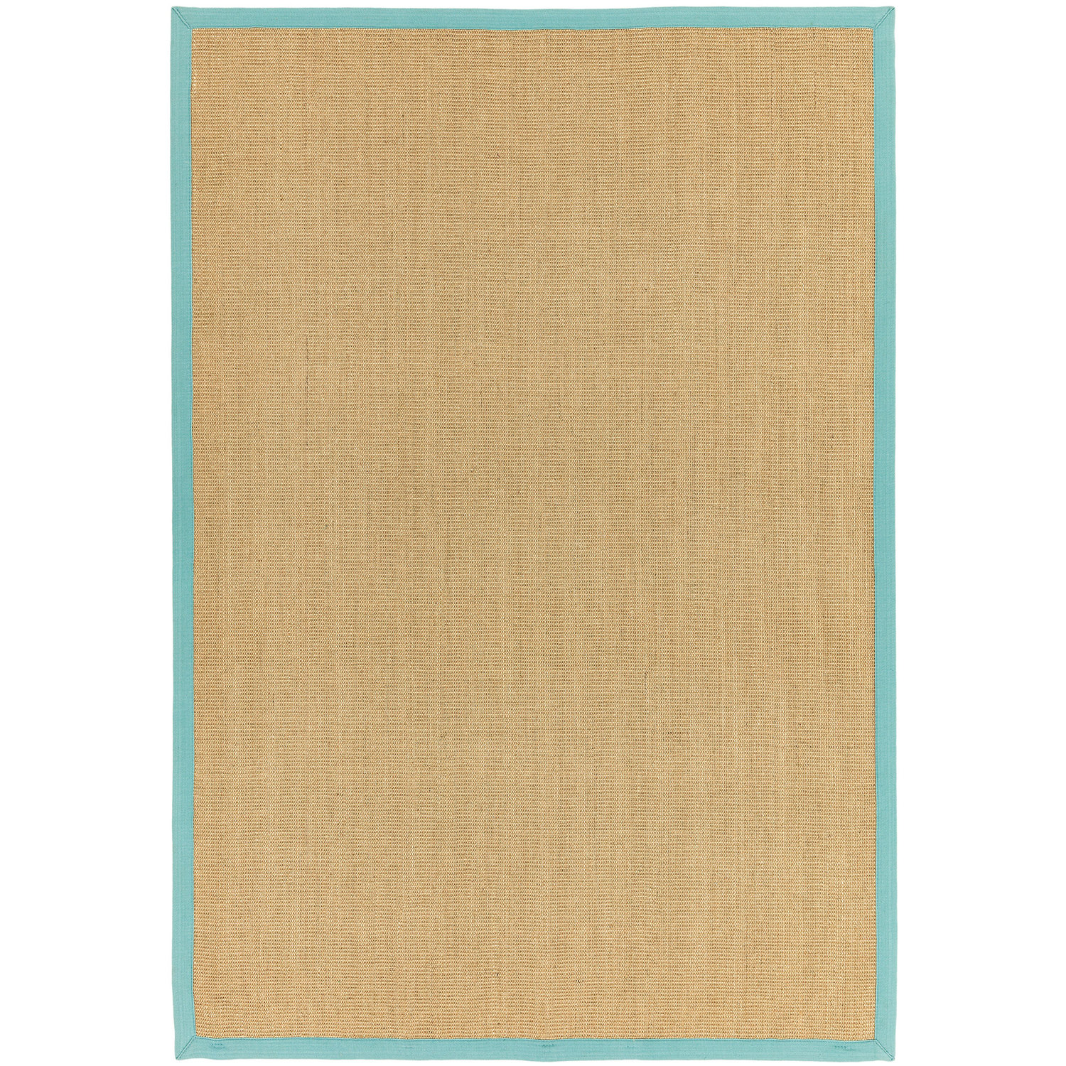 Sisal Linen Aqua Rug
