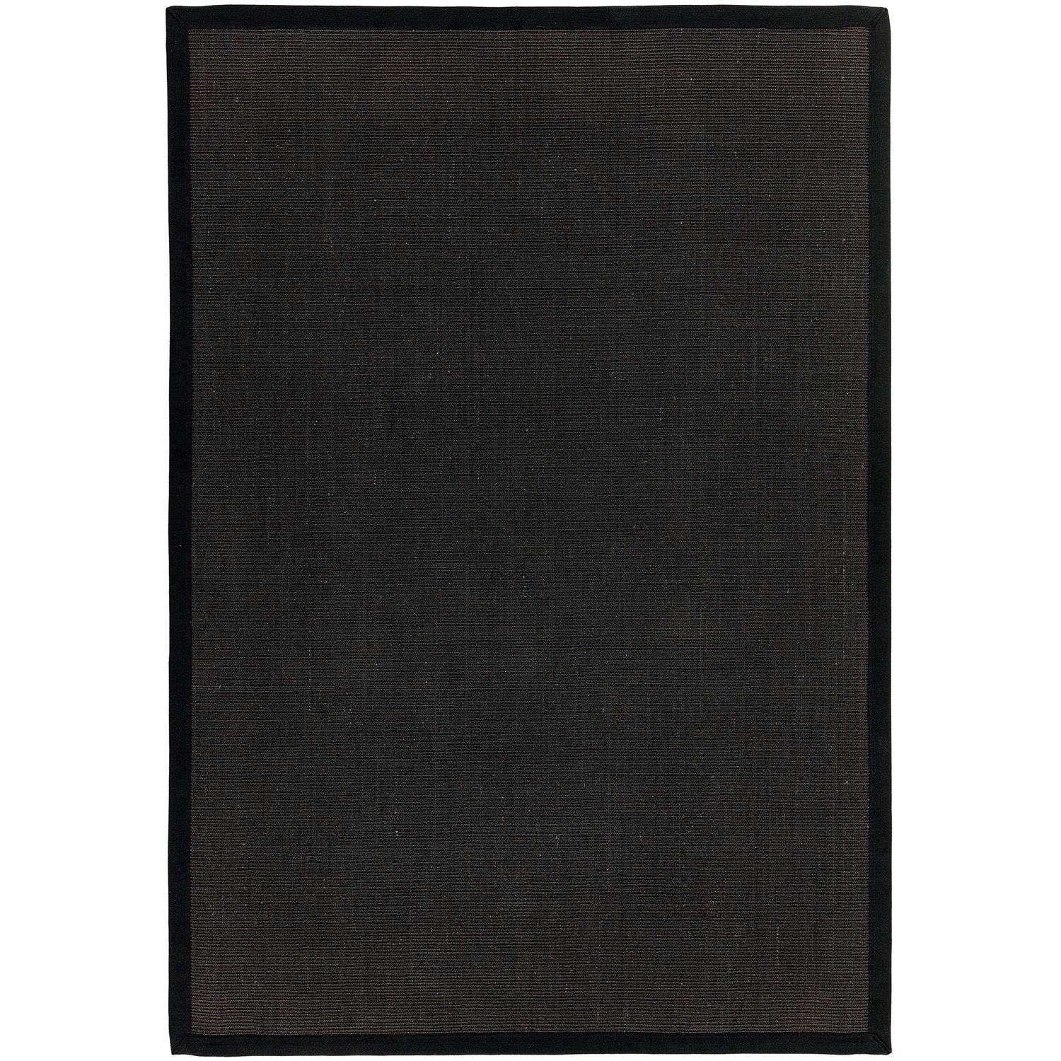 Sisal Black Black Rug