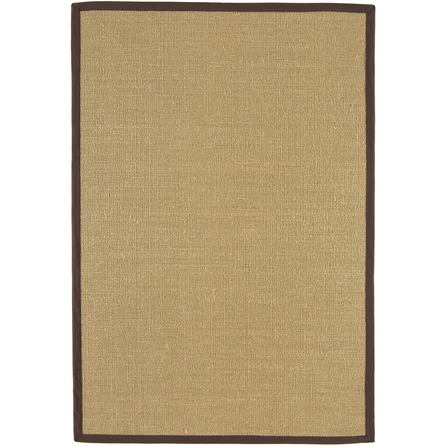 Sisal Linen Chocolate Rug