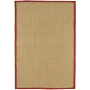 Sisal Linen Red Rug