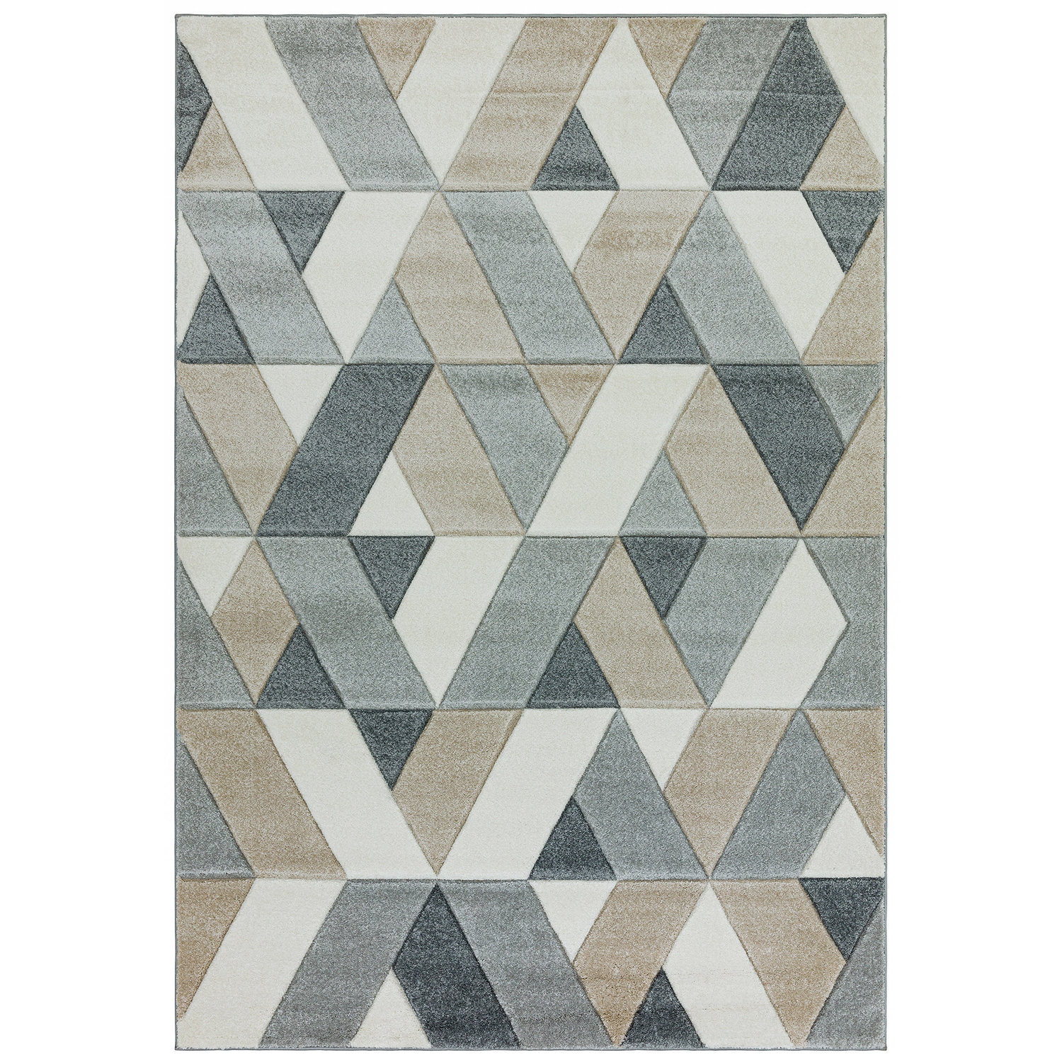 Sketch SK01 Rhombus Grey Rug