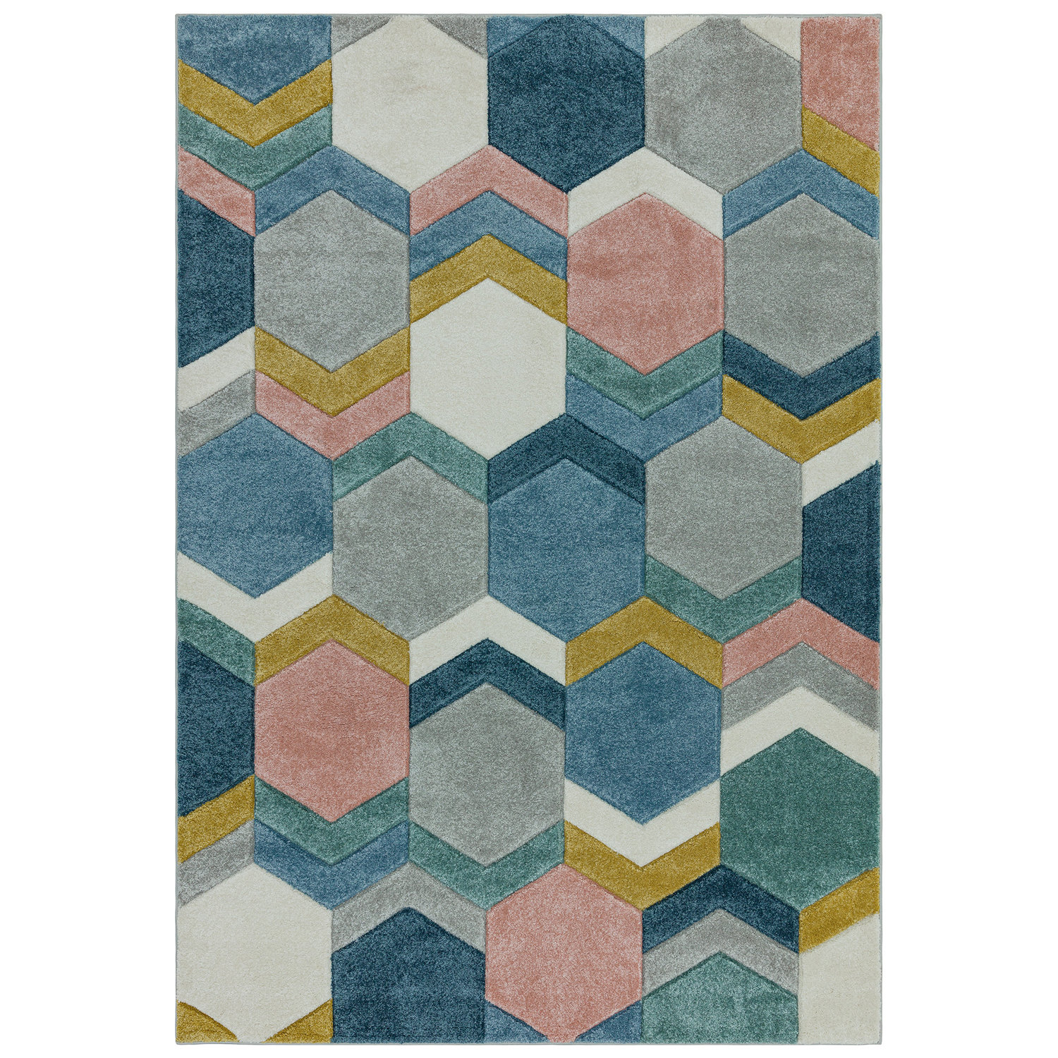 Sketch SK10 Hexagon Multi Rug
