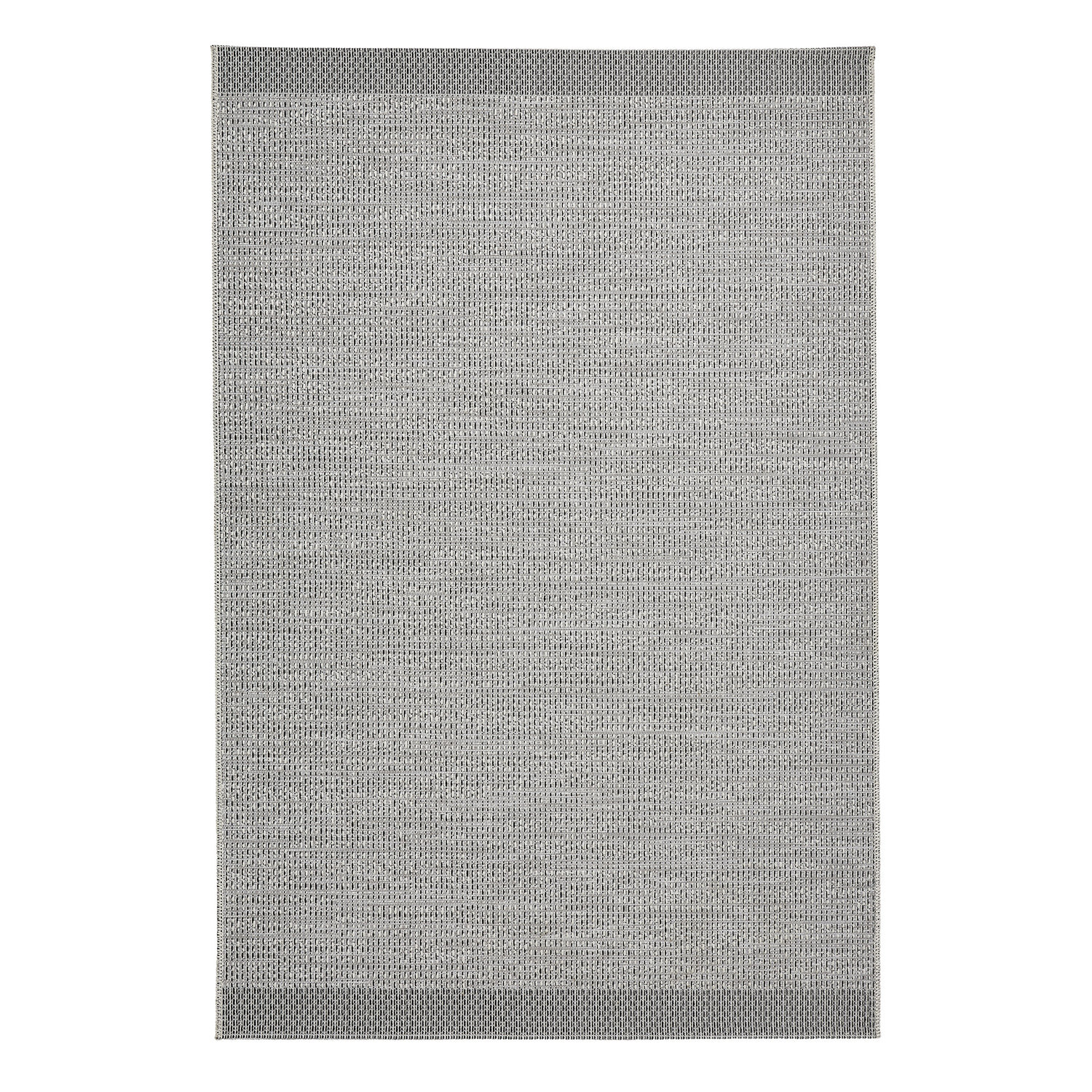 Stitch 9682 Grey Black Rug