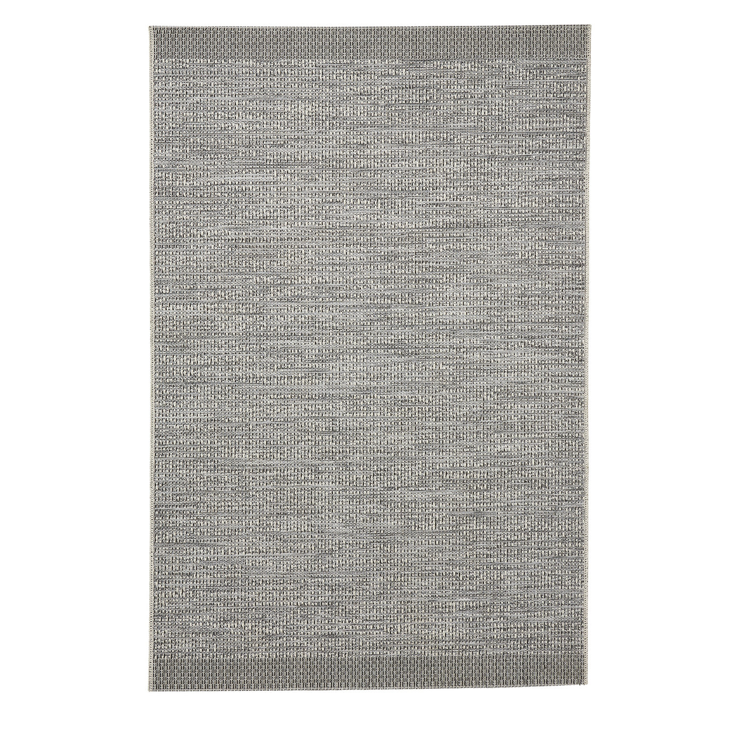Stitch 9682 Silver Black Rug