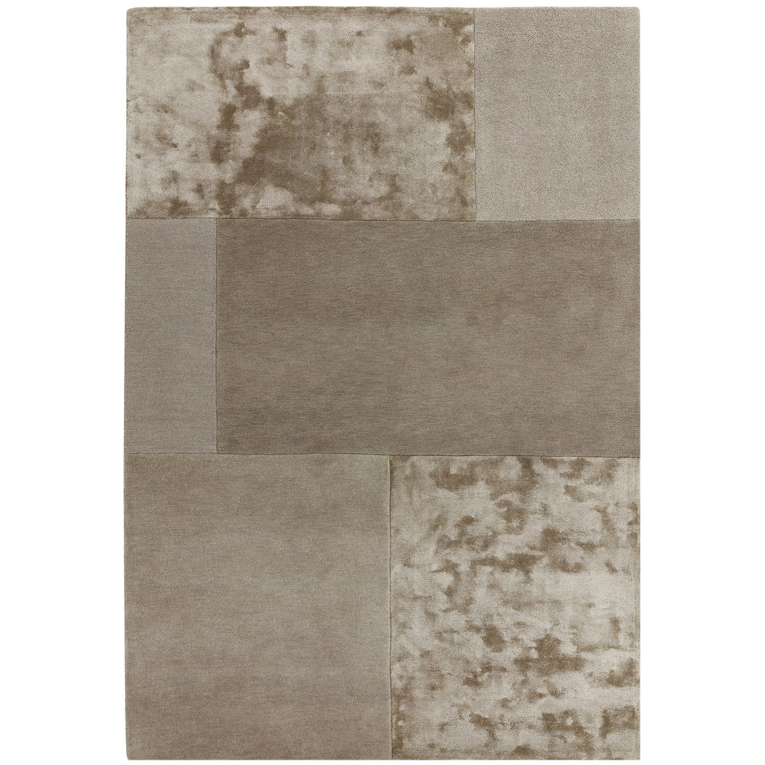 Tate Tonal Textures Smoke Rug