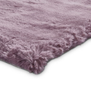 Teddy Lavender Circle Rug