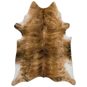 Texas Faux Cowhide Brown Rug
