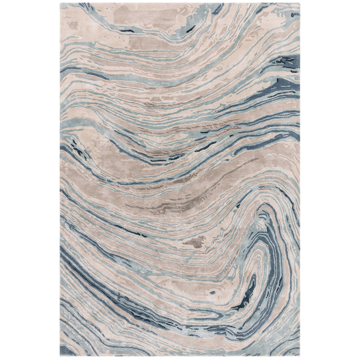 Katherine Carnaby Tuscany Azzuro Marble Rug