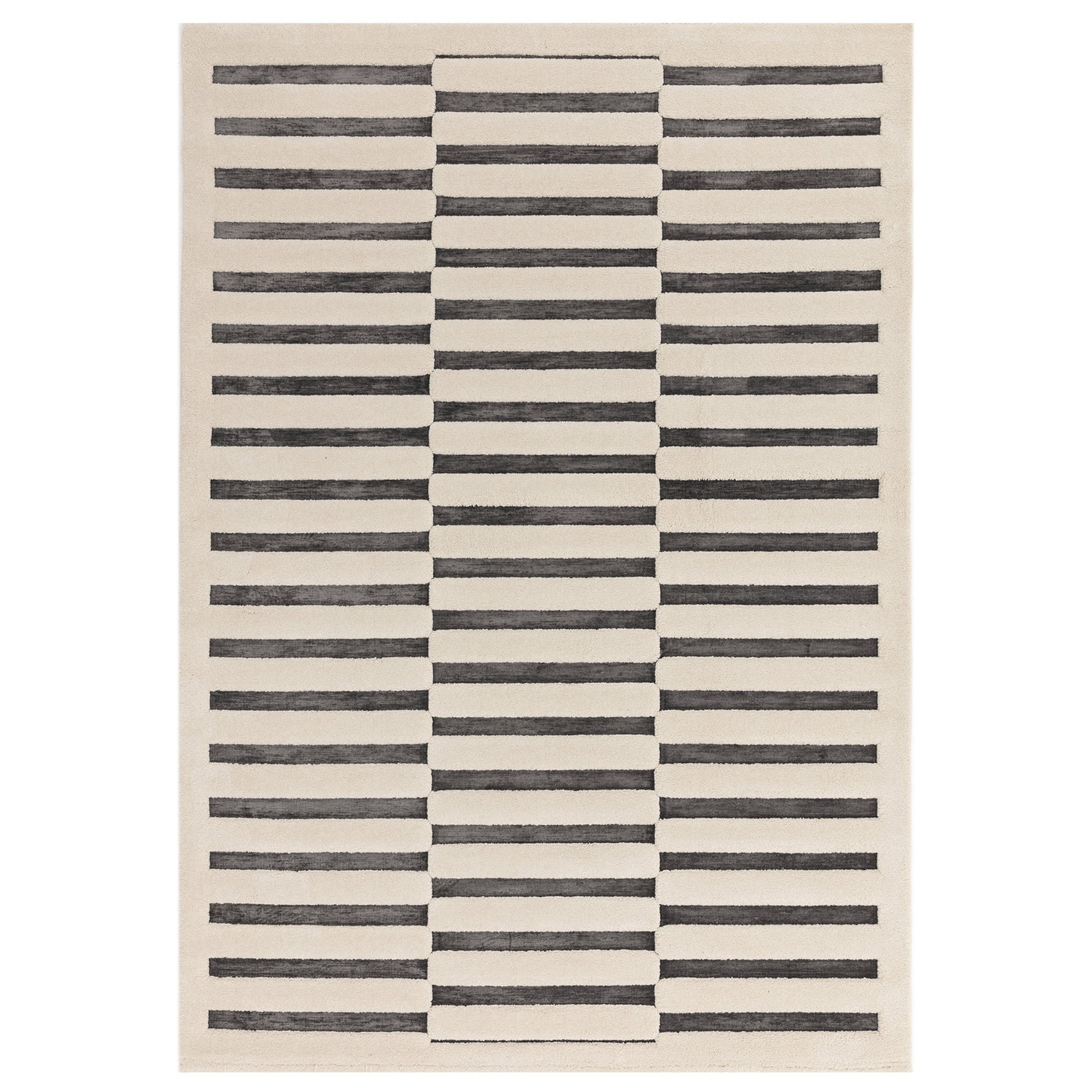Valley VA09 Charcoal Ivory Build Rug