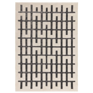 Valley VA10 Charcoal Ivory Junction Rug