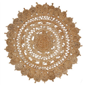 Zarla Natural Circle Rug