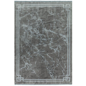 Zehraya ZE04 Silver Border Rug
