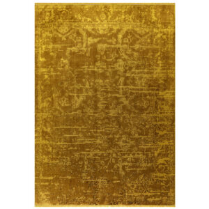Zehraya ZE09 Gold Abstract Rug