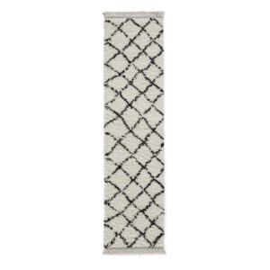 Boho 5413 White Black Runner