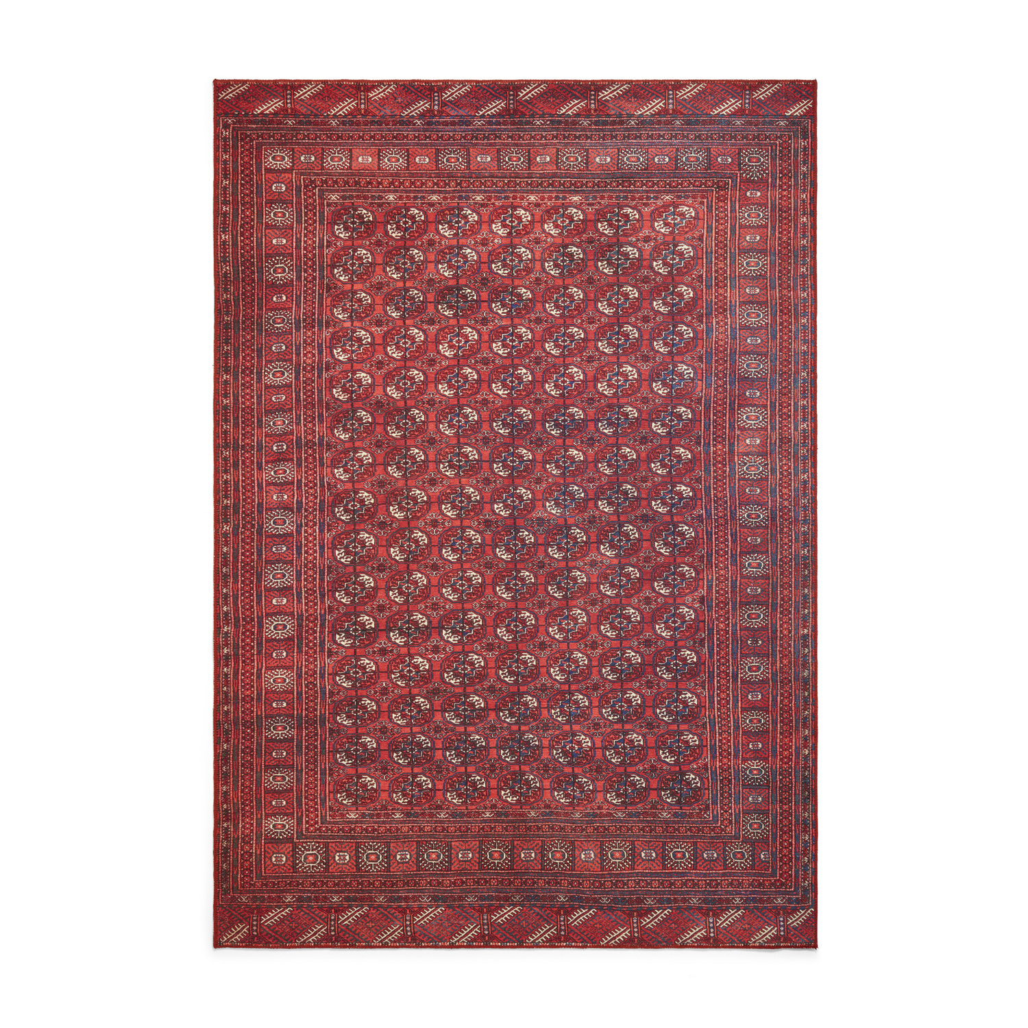 Kashmar Washable 2018 Red Rug