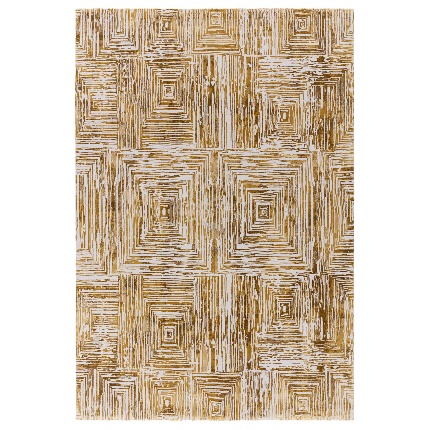 Kuza KU28 Portrait Gold Rug
