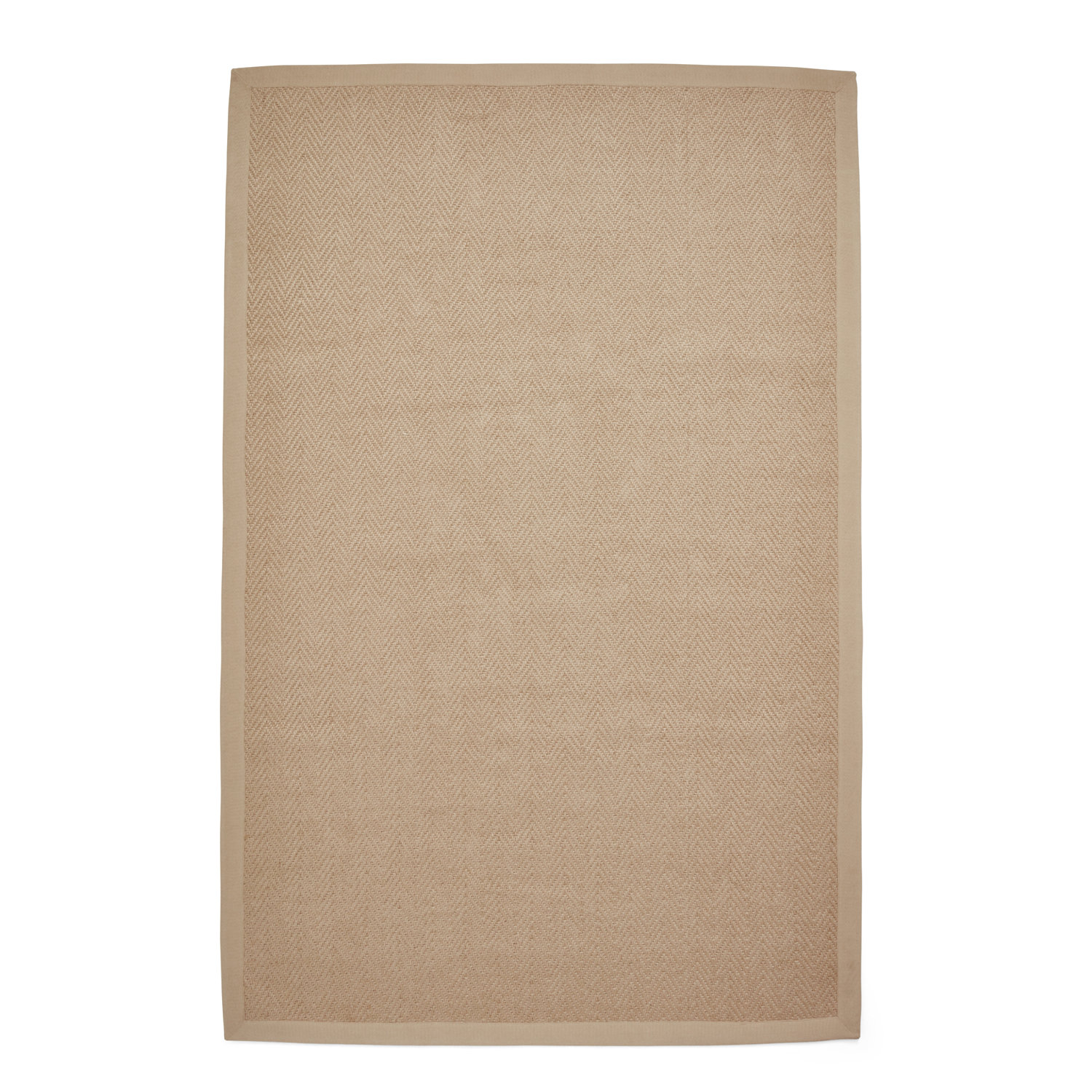 Portland Jute Border Beige Rug
